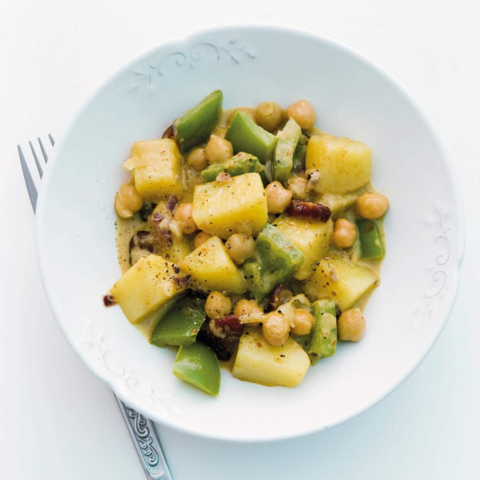 Kartoffel-Kichererbsen-Curry
