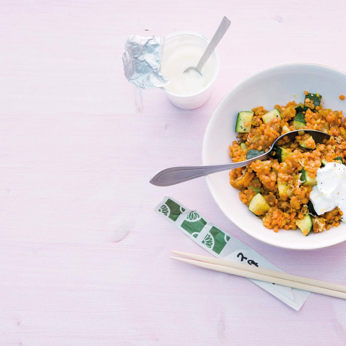 Linsen-Dal mit Aprikosen