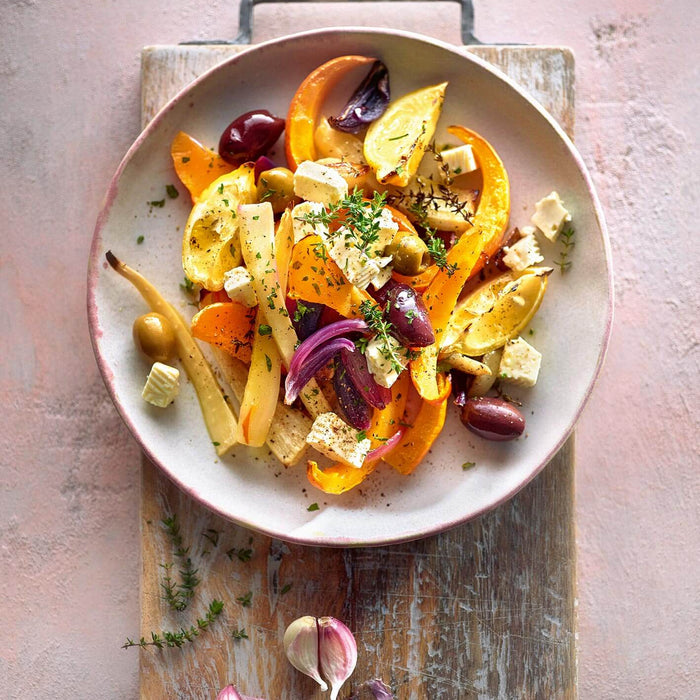 Kürbissalat auf griechische Art