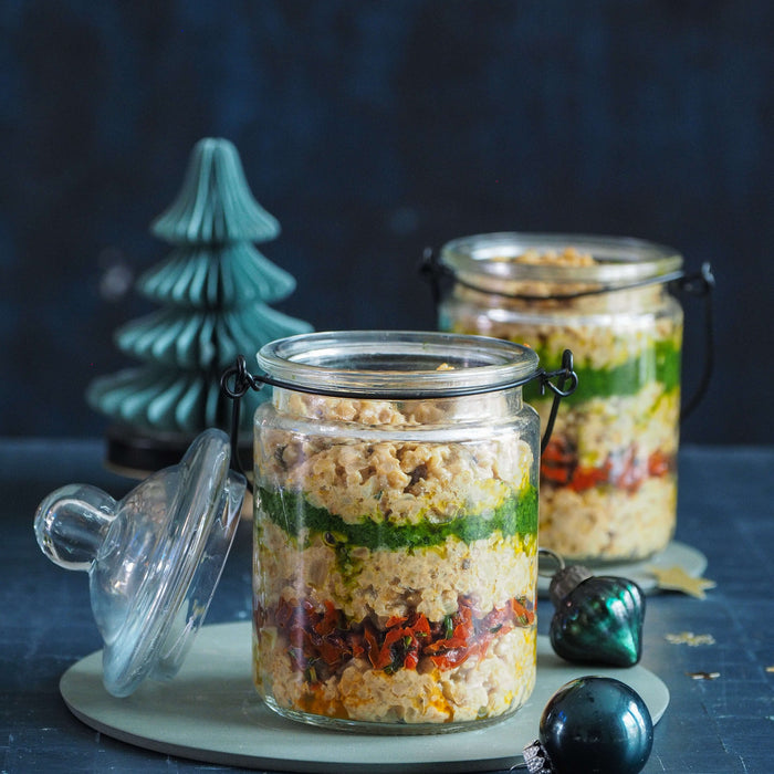 Vegane Grünkern-Steinpilz-Pastete