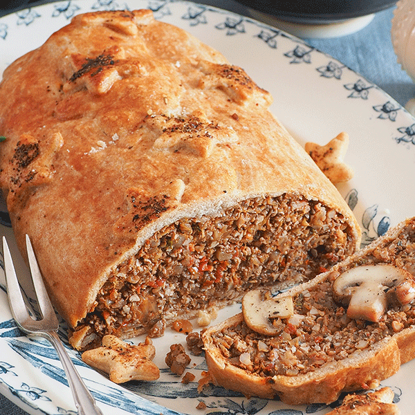 Pilz-Walnuss-Braten