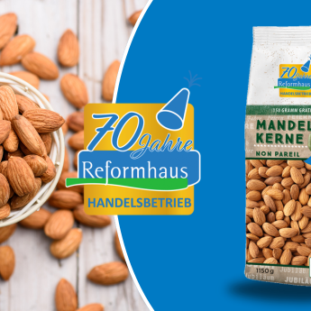 Feiern Sie mit! Lihn Mandel Kerne im Juli 