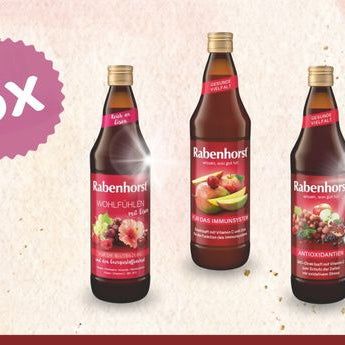 Gewinnen Sie 1 von 6 Direktsaft-Paketen mit je 2 Flaschen