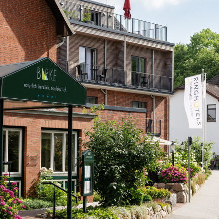 Frontansicht Hotel Birke in Kiel