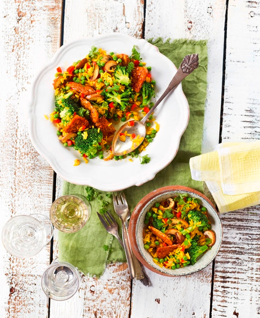Vegane Paella