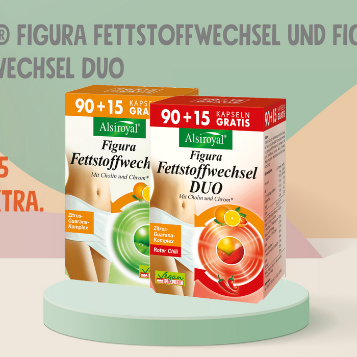 Figura Fettstoffwechsel von Alsiroyal®