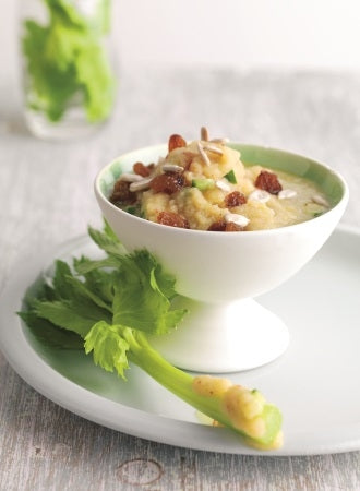 Leichte Apfel-Sellerie-Creme
