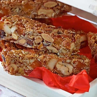 Aprikosen-Müsli-Riegel