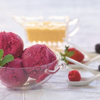 Beeren-Sojajoghurt-Eis