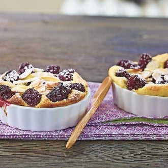 Brombeer-Quark-Auflauf