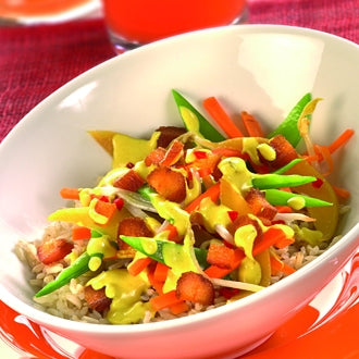 Veganes Gemüsecurry mit Aprikosen