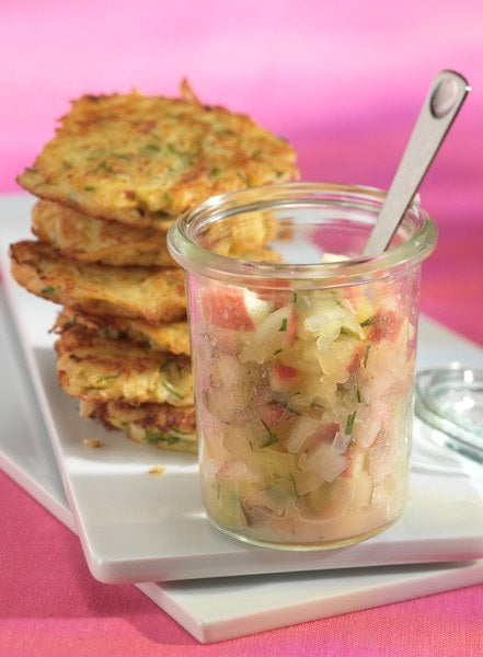 Kartoffel-Rösti mit Apfelchutney