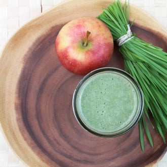 Weizengras-Bananen-Smoothie