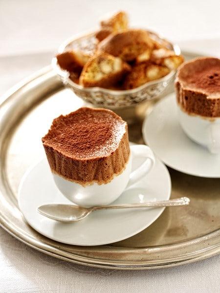 Geeistes Schoko-Espresso-Soufflé
