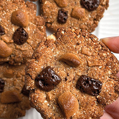 Peanut Butter Double Choc Cookies