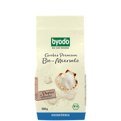 Byodo - Atlantik Meersalz grob, 500g