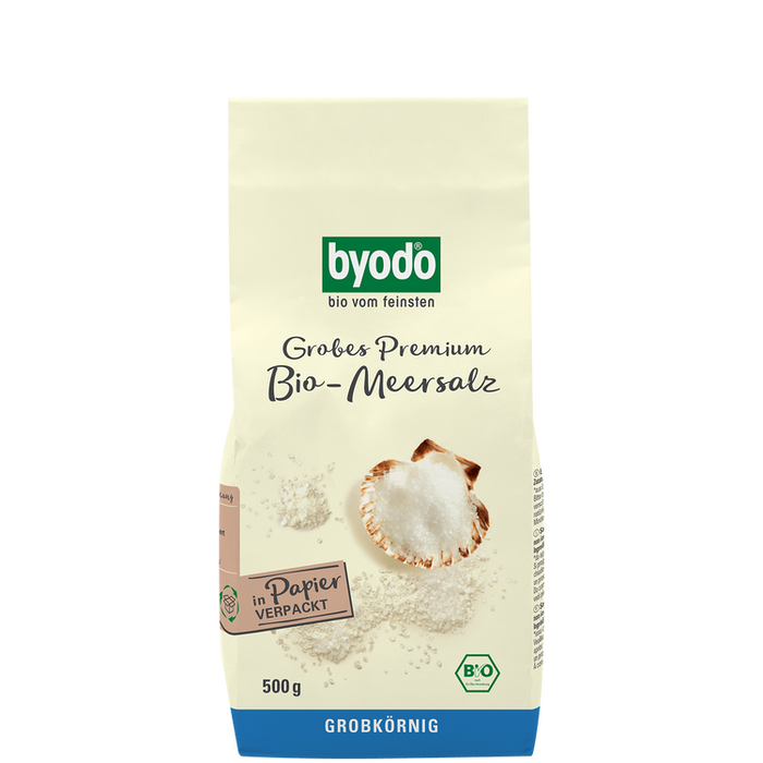 Byodo - Atlantik Meersalz grob, 500g