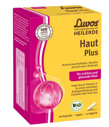Luvos - Heilerde Haut plus vegan bio 60 Kapseln