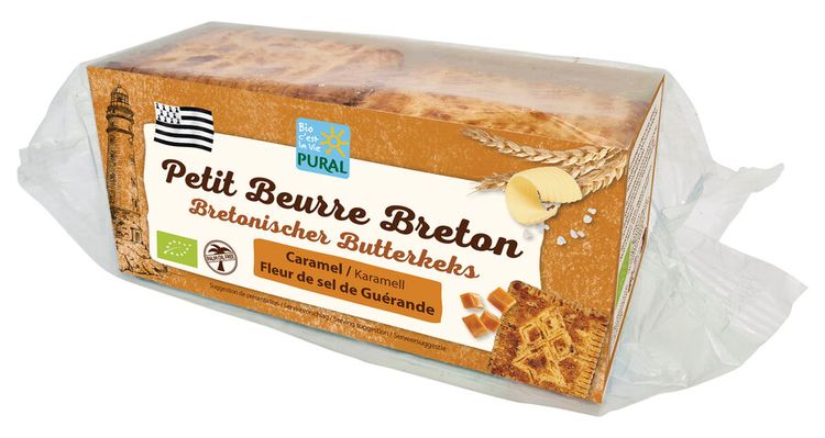 Pural - Bretonischer Butterkeks Karamell, 220g