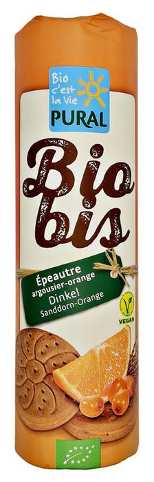 Pural - Biobis Doppelkeks Sanddorn-Orange bio, 300g