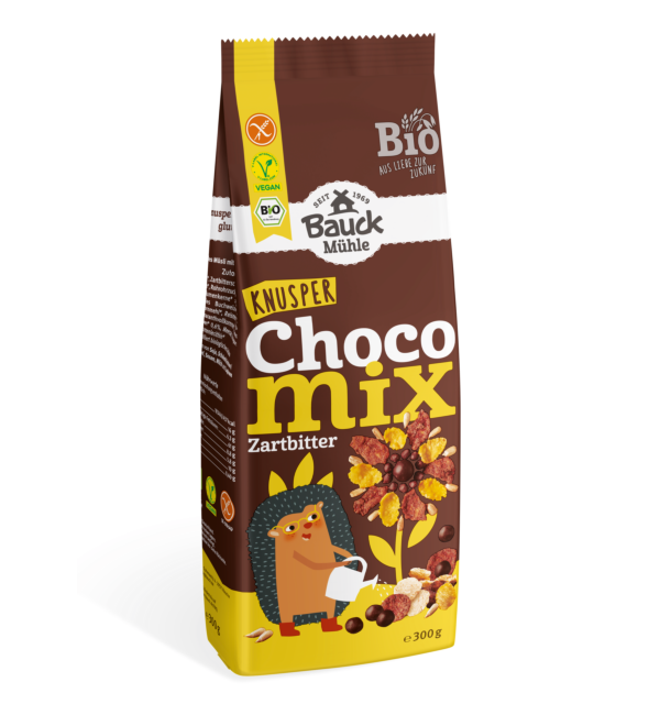 Bauckhof - Knusper Frühstück Zartbitter glutenfrei Bio, 300g