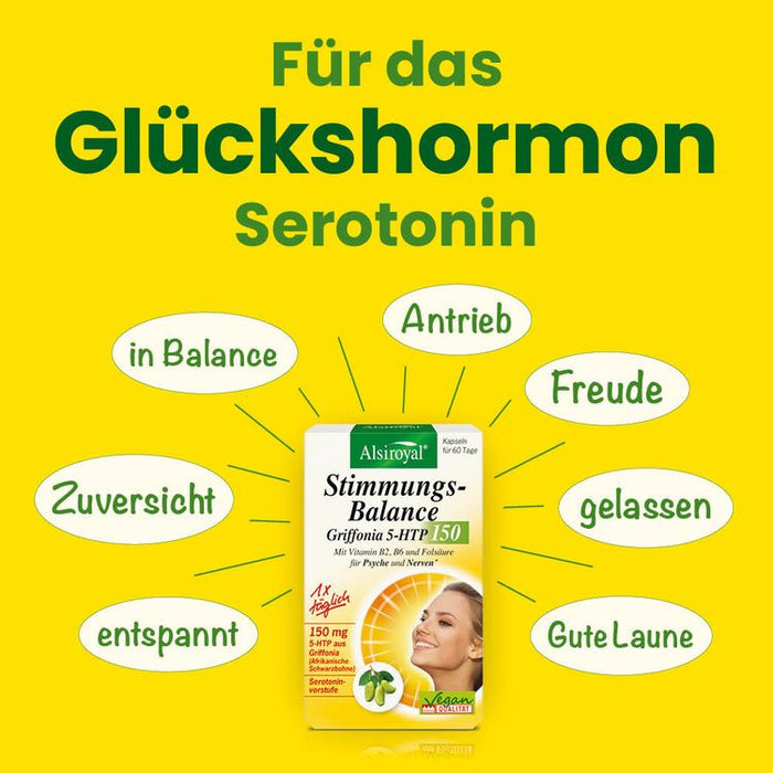 Alsiroyal - Stimmungs-Balance Griffonia, 30 Kaps.