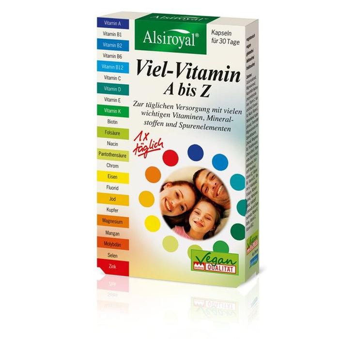Alsiroyal - Viel-Vitamin A-Z 30Stk