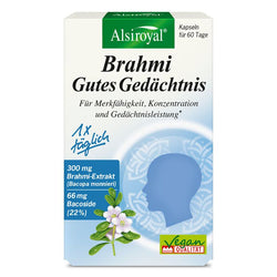 Alsiroyal - Brahmi Gutes Gedächtnis, 60 Kps.