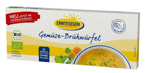 Erntesegen - Gemüsebrühwürfel BIO, 132g