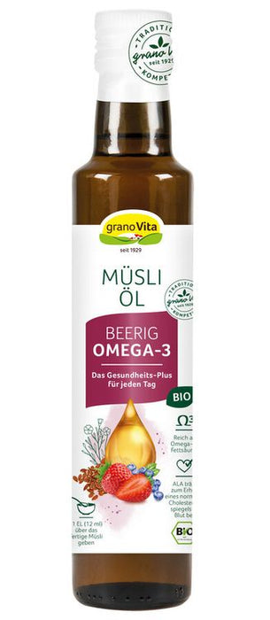 GranoVita - Müsli Öl Beerig BIO FL, 250ml
