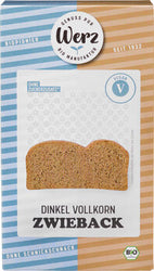 Werz - Dinkel Zwieback, Vollkorn bio 175g