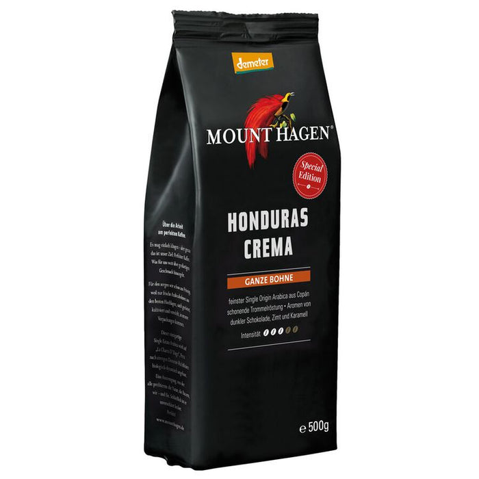 MOUNT HAGEN - Demeter Röstkaffee Honduras, ganze Bohne, 500g
