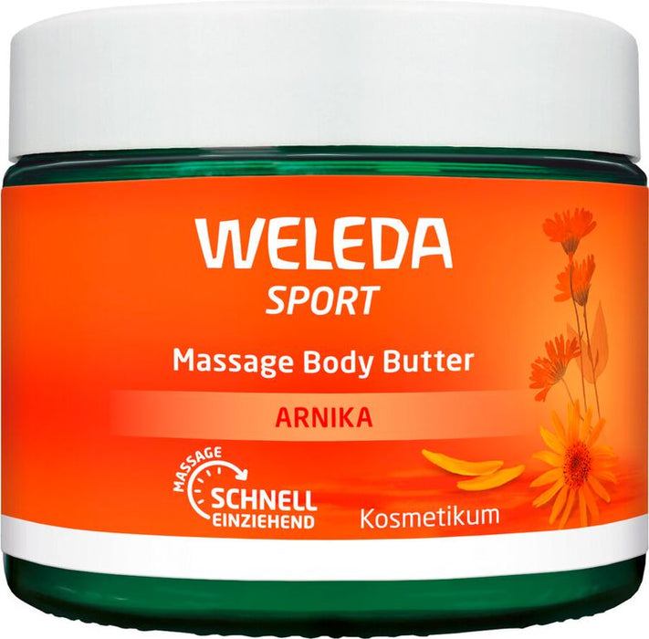 Weleda - Sport Massage Body Butter Arnika 150 ml, 150ml
