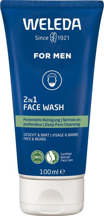 Weleda - WELEDA FOR MEN 2in1 Face Wash, 100ml