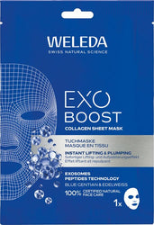 Weleda - Exo Boost Collagen Tuchmaske Blauer Enzian, 20ml