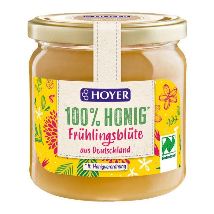 HOYER - Frühlingsblütenhonig NATURLAND, 500g