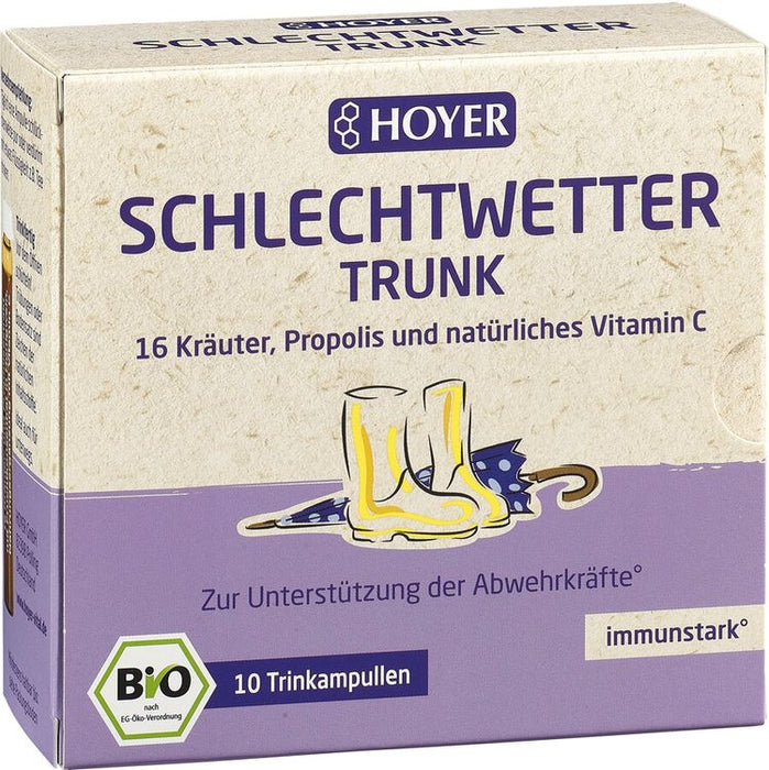 HOYER - Schlechtwetter-Trunk, 10x100ml