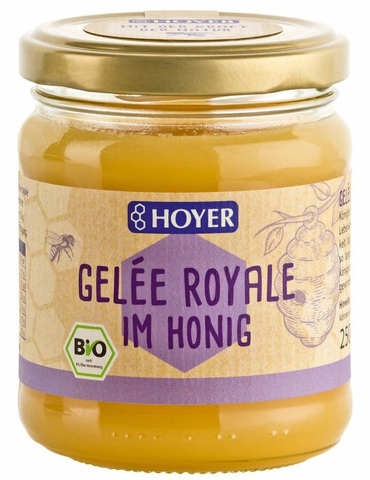 HOYER - Gelée Royale im Honig, 250g