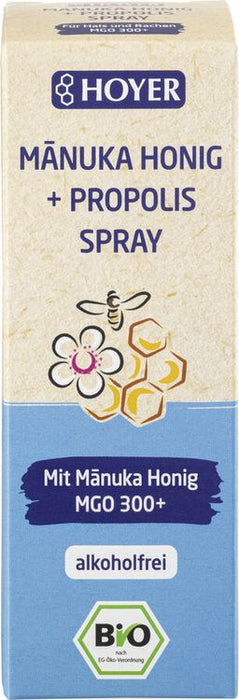 HOYER - Manuka Honig + Propolis Spray, 20ml