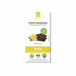 Makri - Dattel Schokolade - Zitrone 57%, 85g