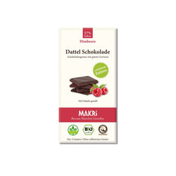 Makri - Dattel Schokolade - Himbeere 57%, 85g