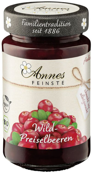 Annes Feinste - Wildpreiselbeeren bio,  250g