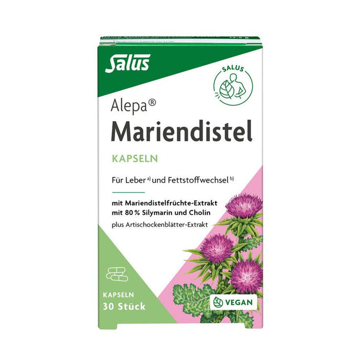 Salus - Alepa Mariendistel Kapseln, 30 Kaps.