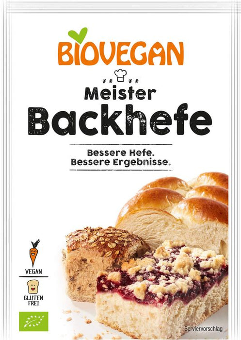 BIOVEGAN - Meisterbackhefe, 7g
