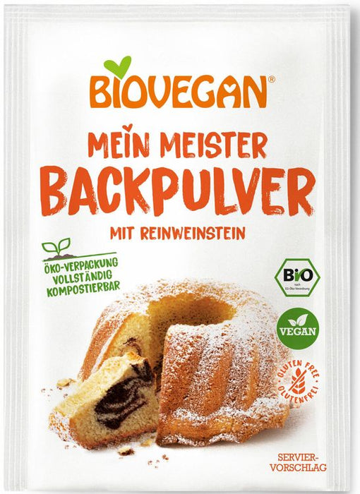 BIOVEGAN - Meister Backpulver 3x17g