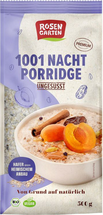 Rosengarten - 1001-Nacht Porridge ungesüßt, 500g