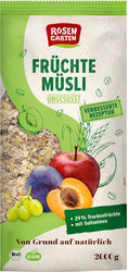 Rosengarten - Früchte-Müsli  ungesüßt, 2000g