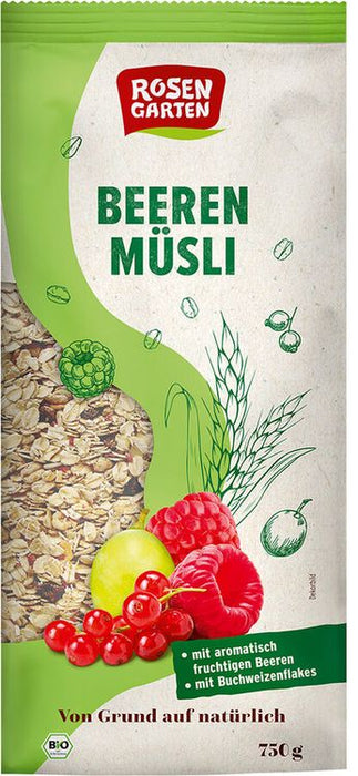 Rosengarten - Beeren-Müsli, 750g