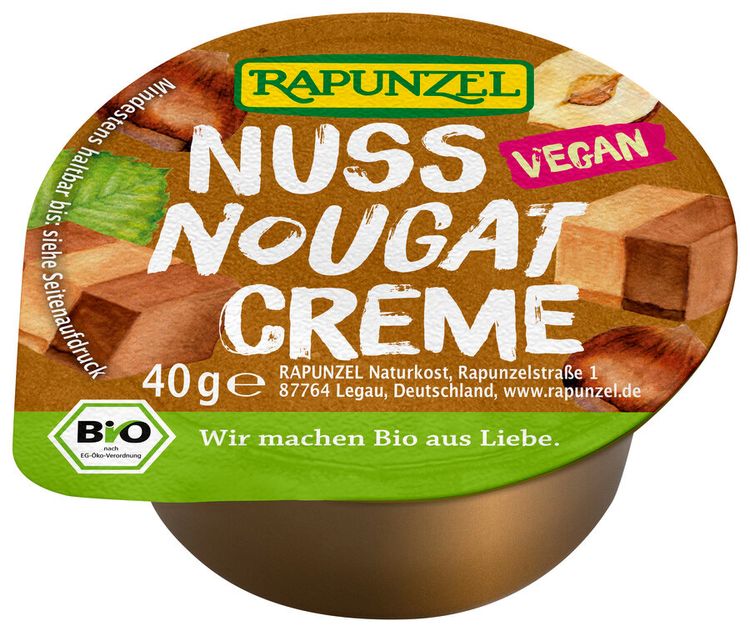 Rapunzel - Nuss-Nougat-Creme bio, vegan, 40g