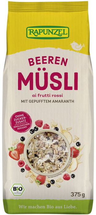 Rapunzel - Beeren Müsli vegan bio, 375g